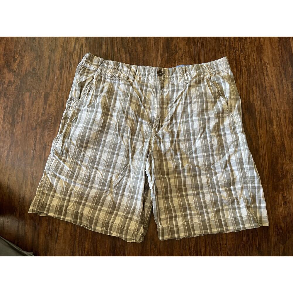 Vintage Merona mens 38 plaid shorts
